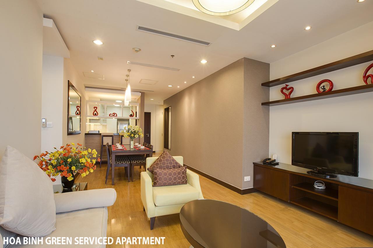 Hoa Binh Green Apartment Ханой Экстерьер фото